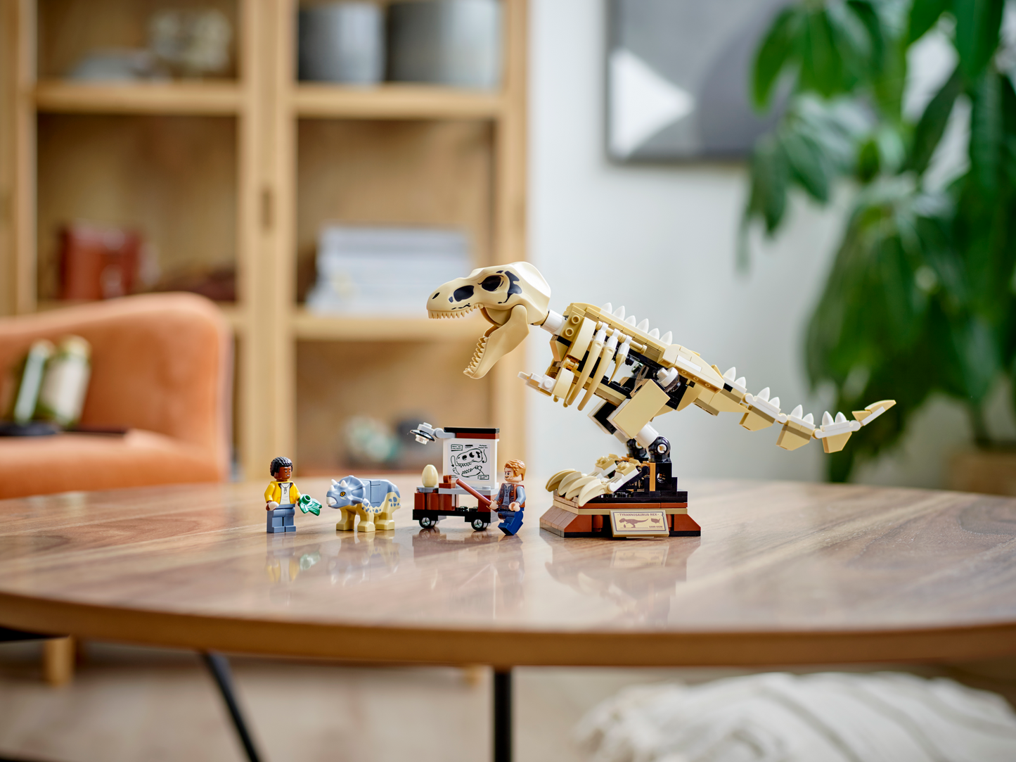 LEGO® EOL Jurassic World 76940 T. Rex-Skelett in der Fossilienausstellung