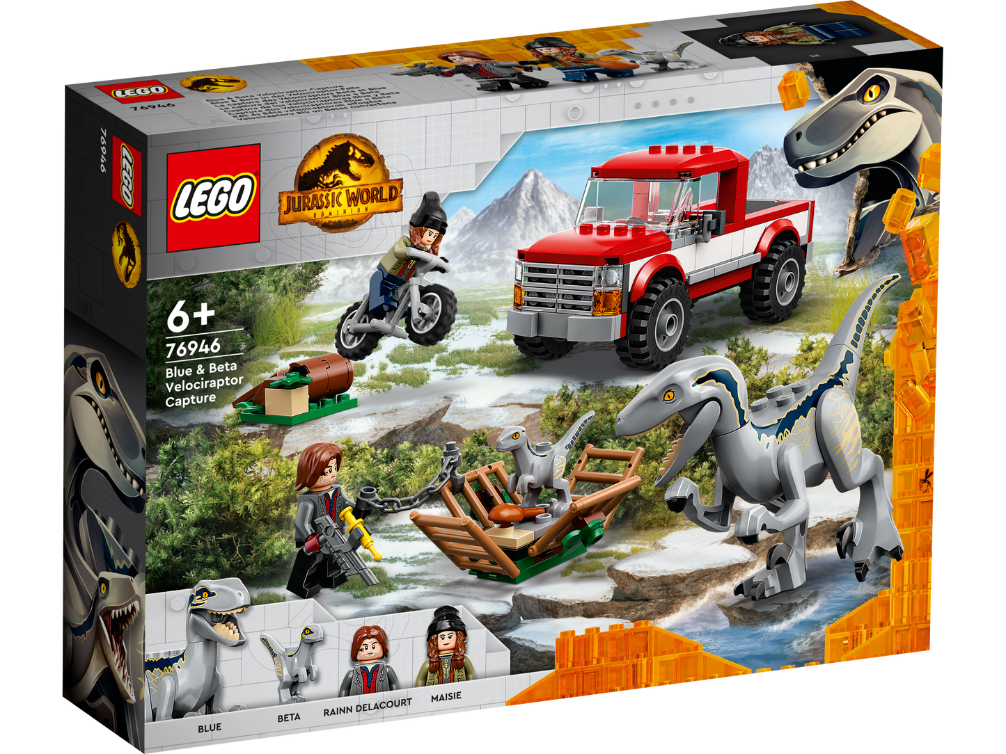 LEGO® Jurassic World 76946 Blue & Beta in der Velociraptor-Falle