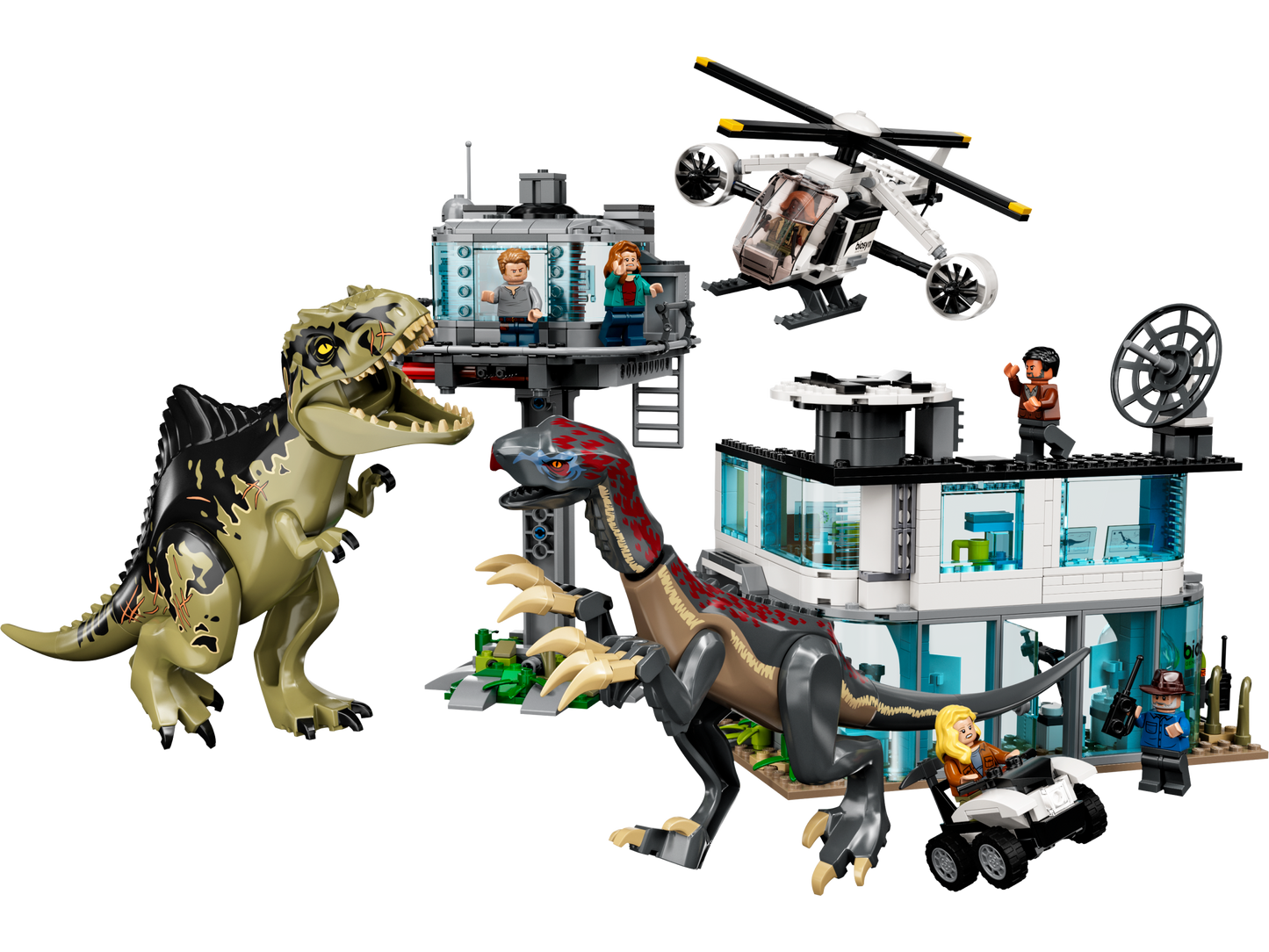 LEGO® Jurassic World 76949 Giganotosaurus & Therizinosaurus Angriff