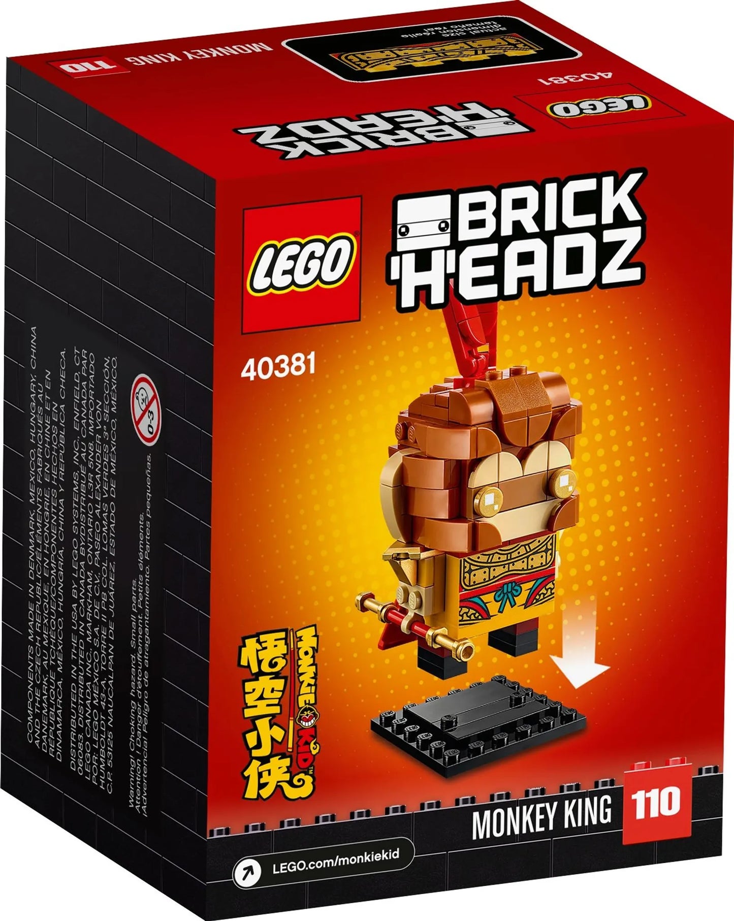 LEGO® EOL BrickHeadz 40381 Monkey King