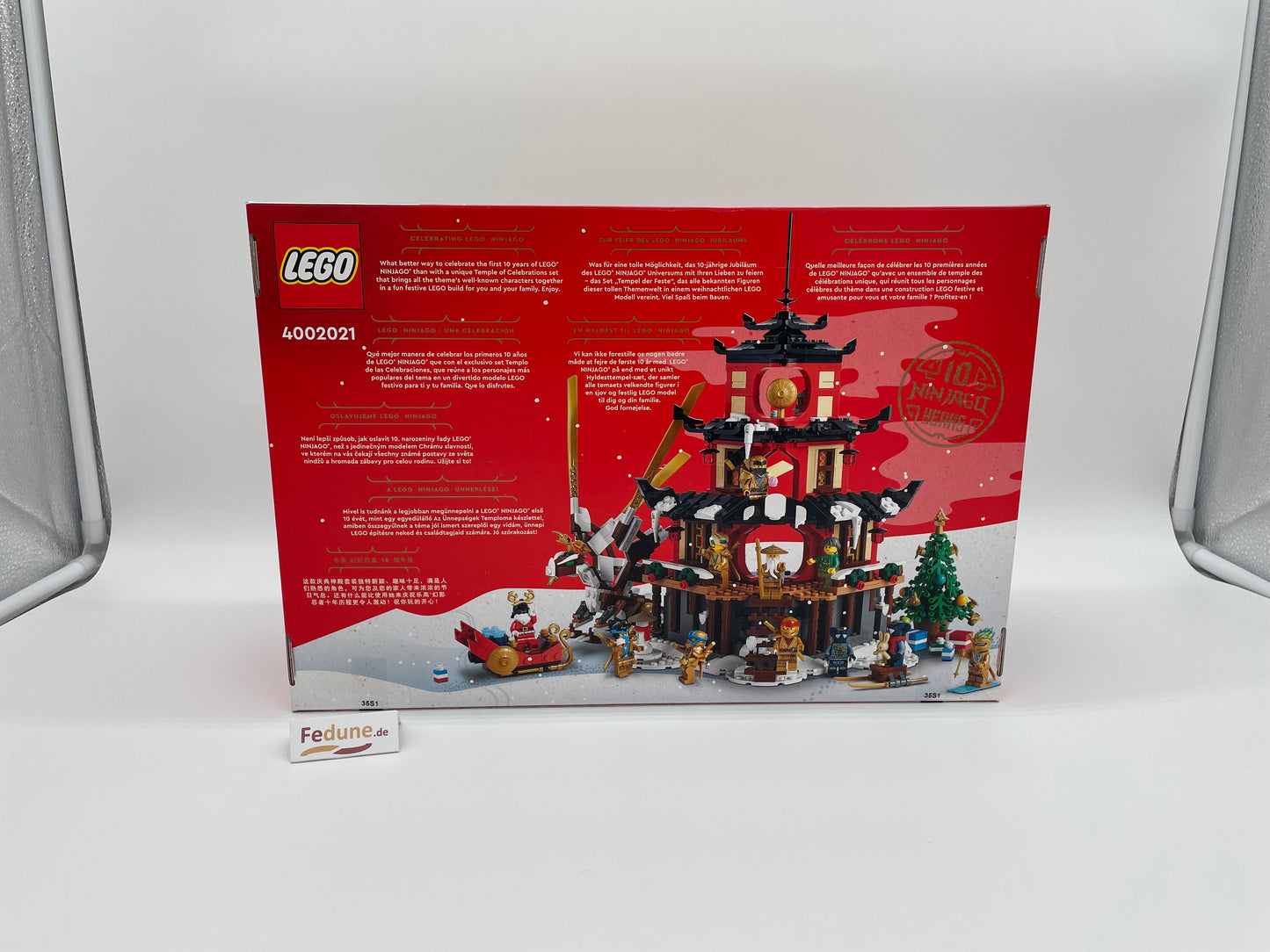 LEGO® 4002021 Mitarbeitergeschenk 2021 Ninjago - The Temple of Celebrations