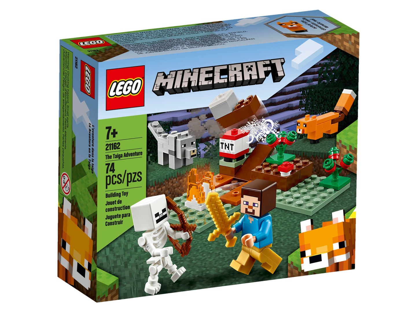 LEGO® EOL Minecraft 21162 Das Taiga-Abenteuer