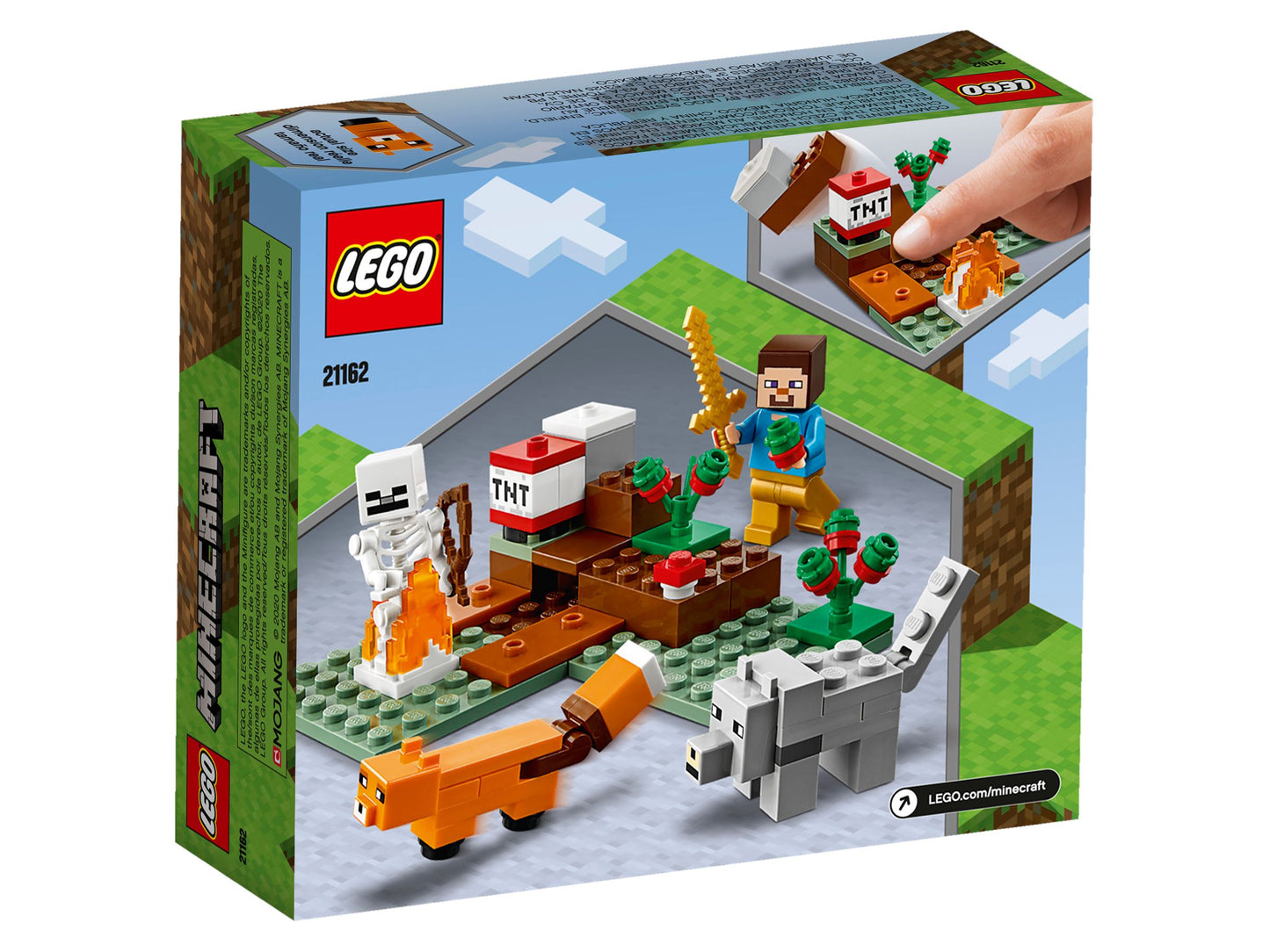 LEGO® EOL Minecraft 21162 Das Taiga-Abenteuer