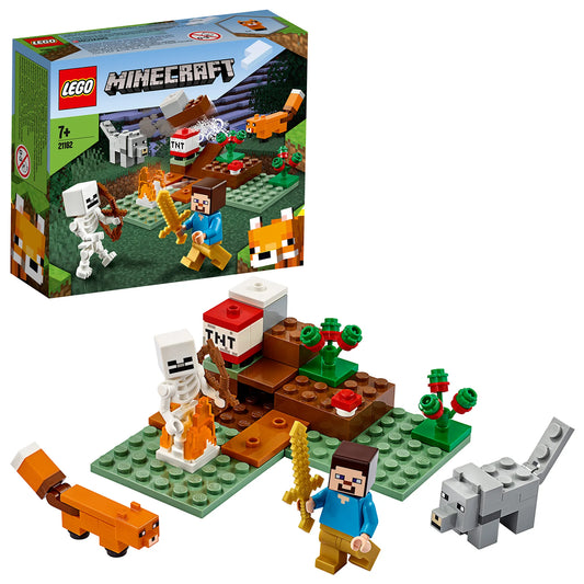 LEGO® EOL Minecraft 21162 Das Taiga-Abenteuer