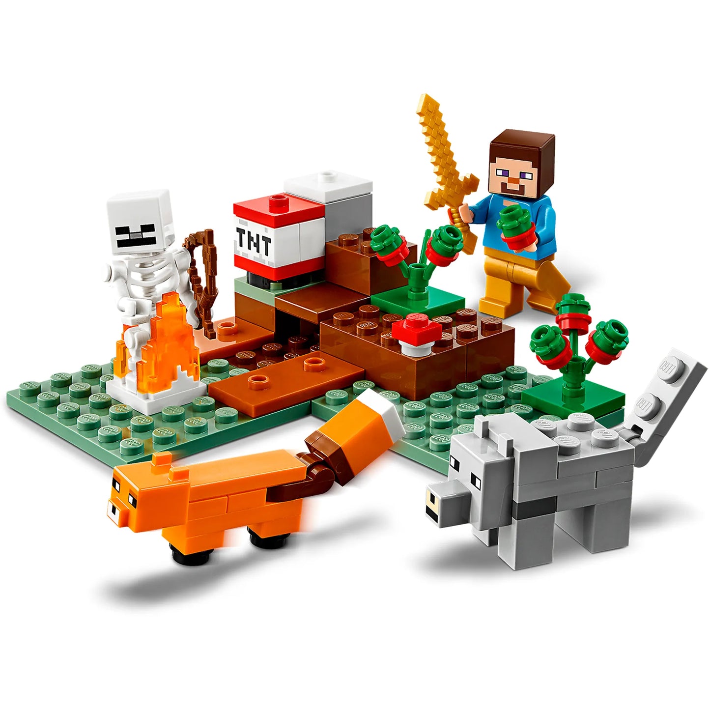 LEGO® EOL Minecraft 21162 Das Taiga-Abenteuer